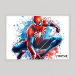 Σουπλά με Πλαστικοποίηση και Όνομα - Spider man