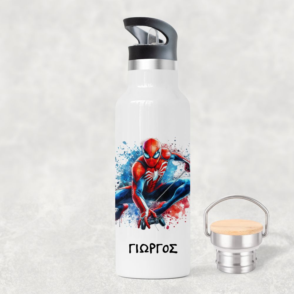 MET3610-3 Παιδικό Μπουκάλι Θερμός Spider man - Image 1