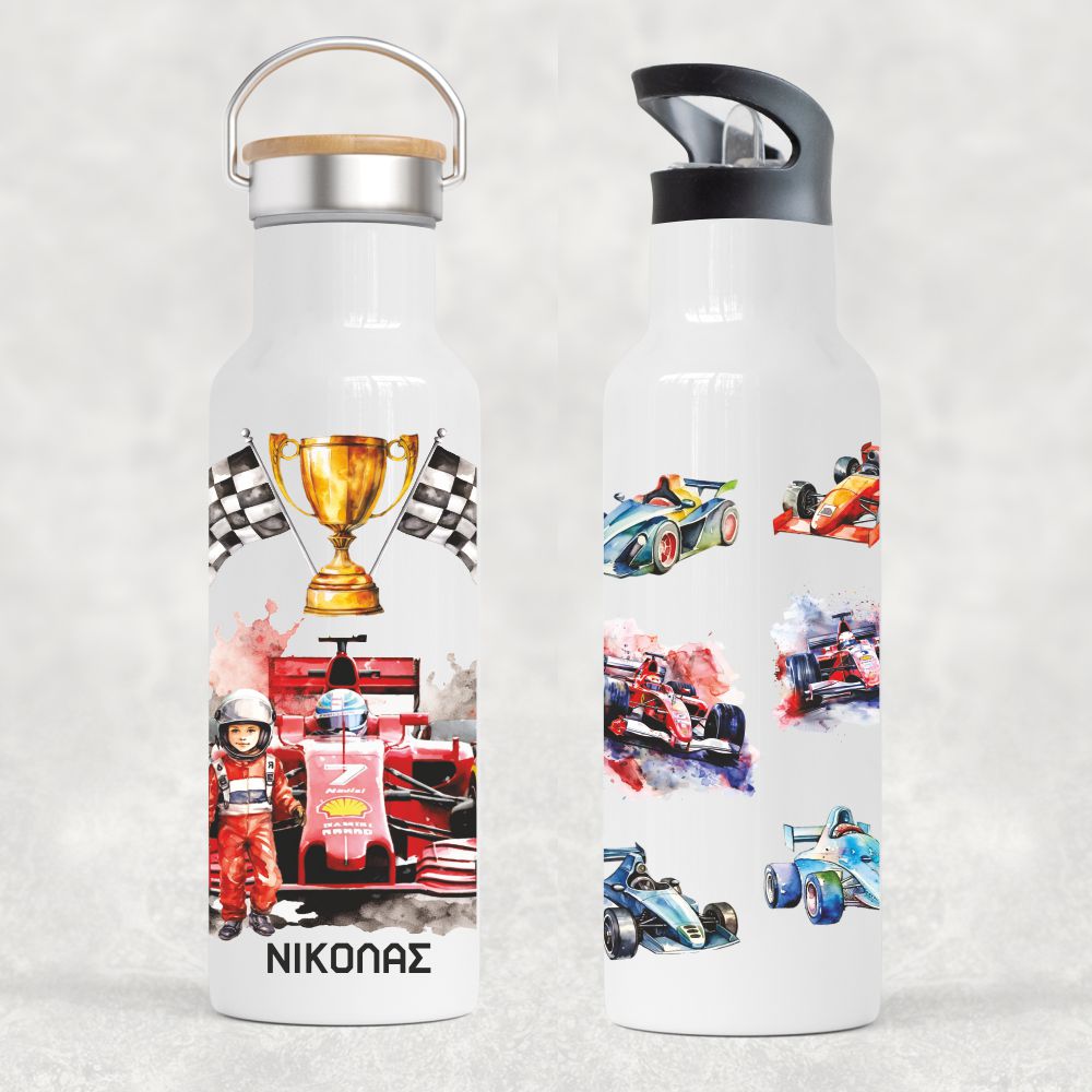 ΜΕΤ3610-38 Stainless Steel Thermo Bottle Cars F1 - Image 1