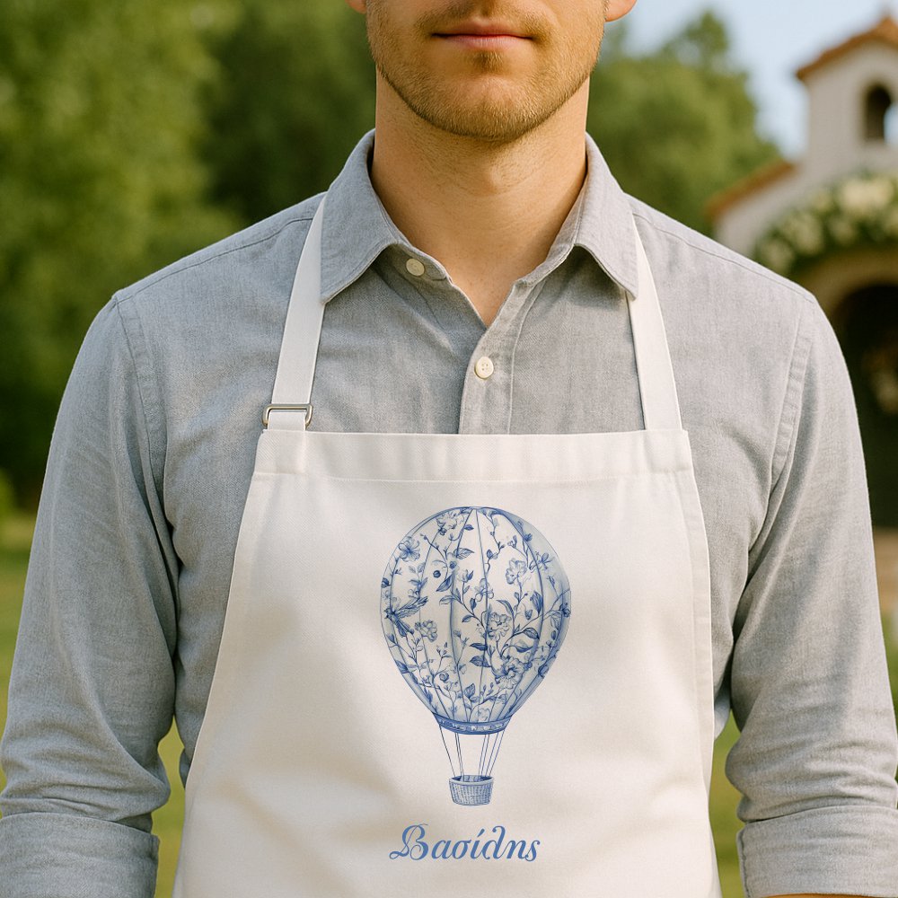 Ποδιά Βάπτισης Baby Dior Αερόστατο