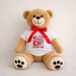 Λούτρινη Αρκούδα Γίγας Αγίου Βαλεντίνου