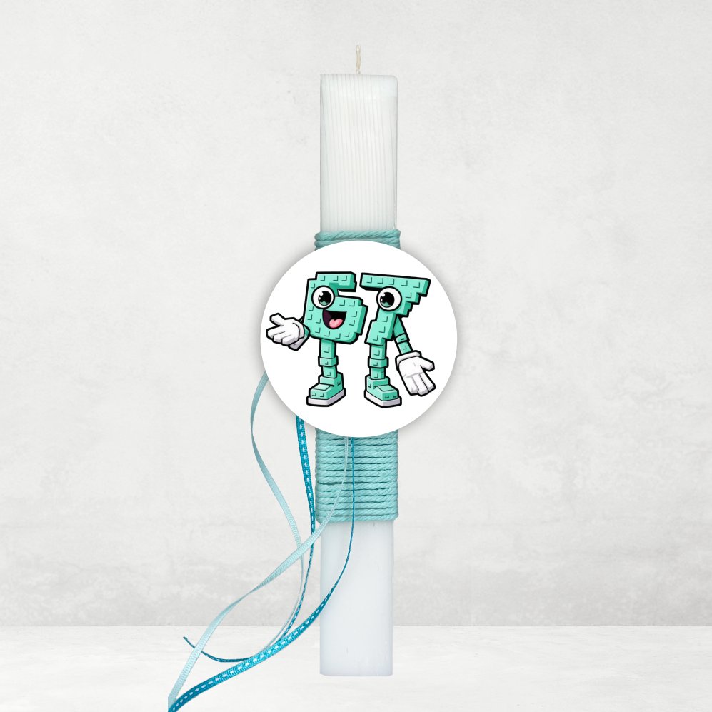 Handmade Easter Candle 67