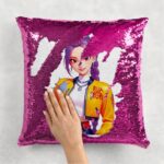 Σετ Πασχαλινή Λαμπάδα και Μαξιλάρι Rumi Huntrix - Image 2