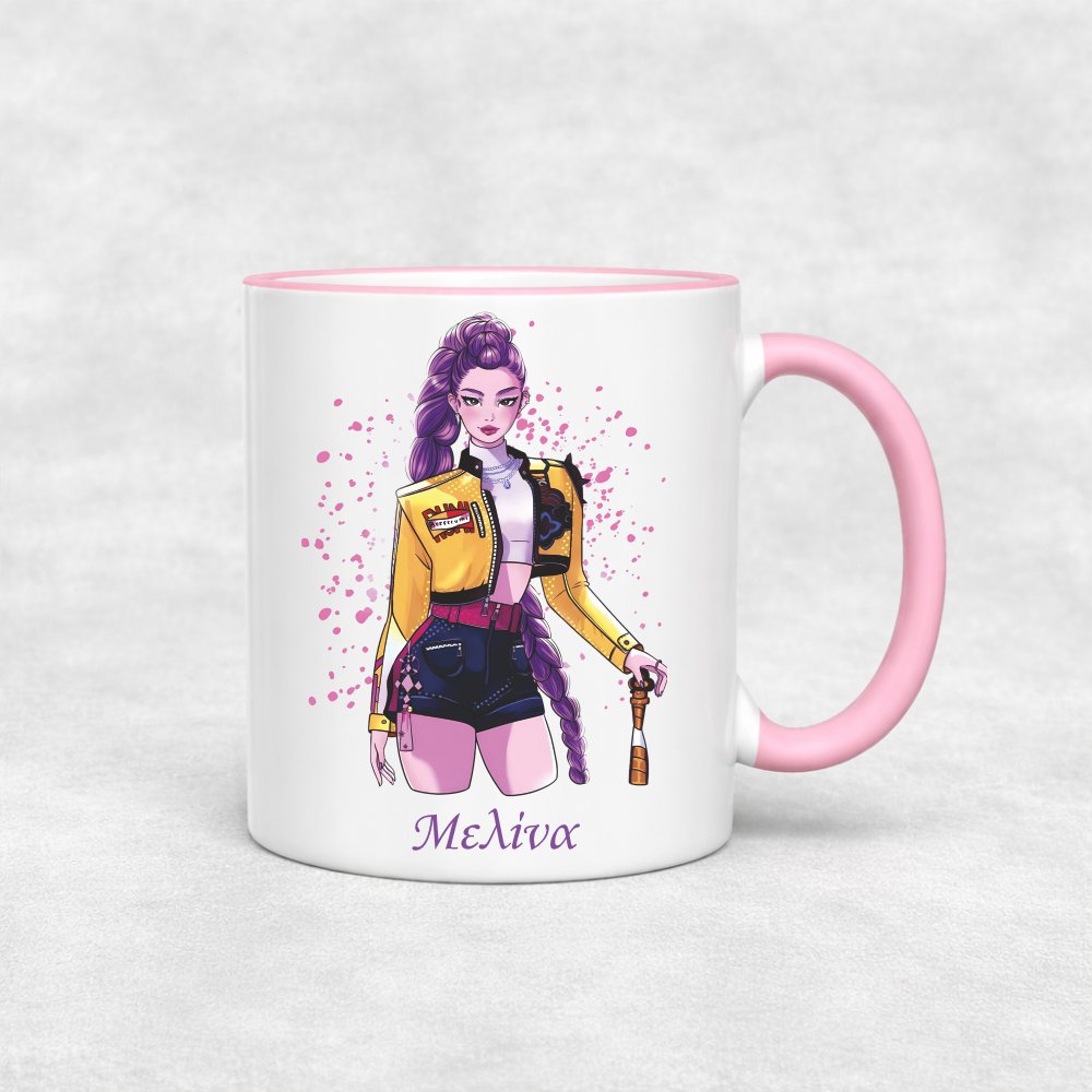 Personalized Ceramic Mug Huntrix Rumi