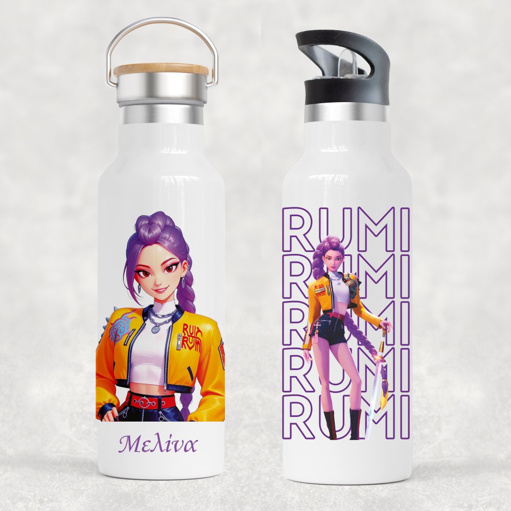 Stainless Steel Thermo Bottle Rumi Huntrix