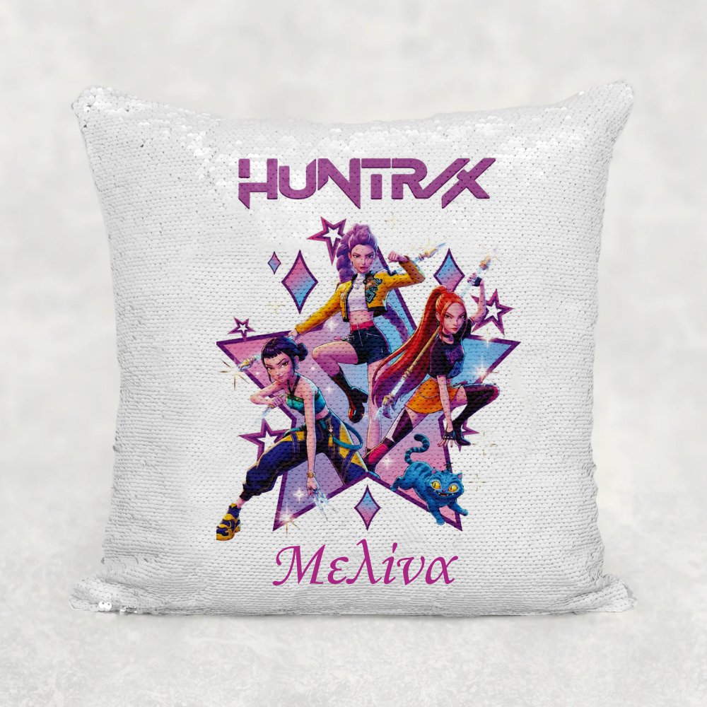 Personalised Sequin Pillowcase Huntrix