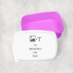 Personalized Kids Pink Lunch Box – Back to School